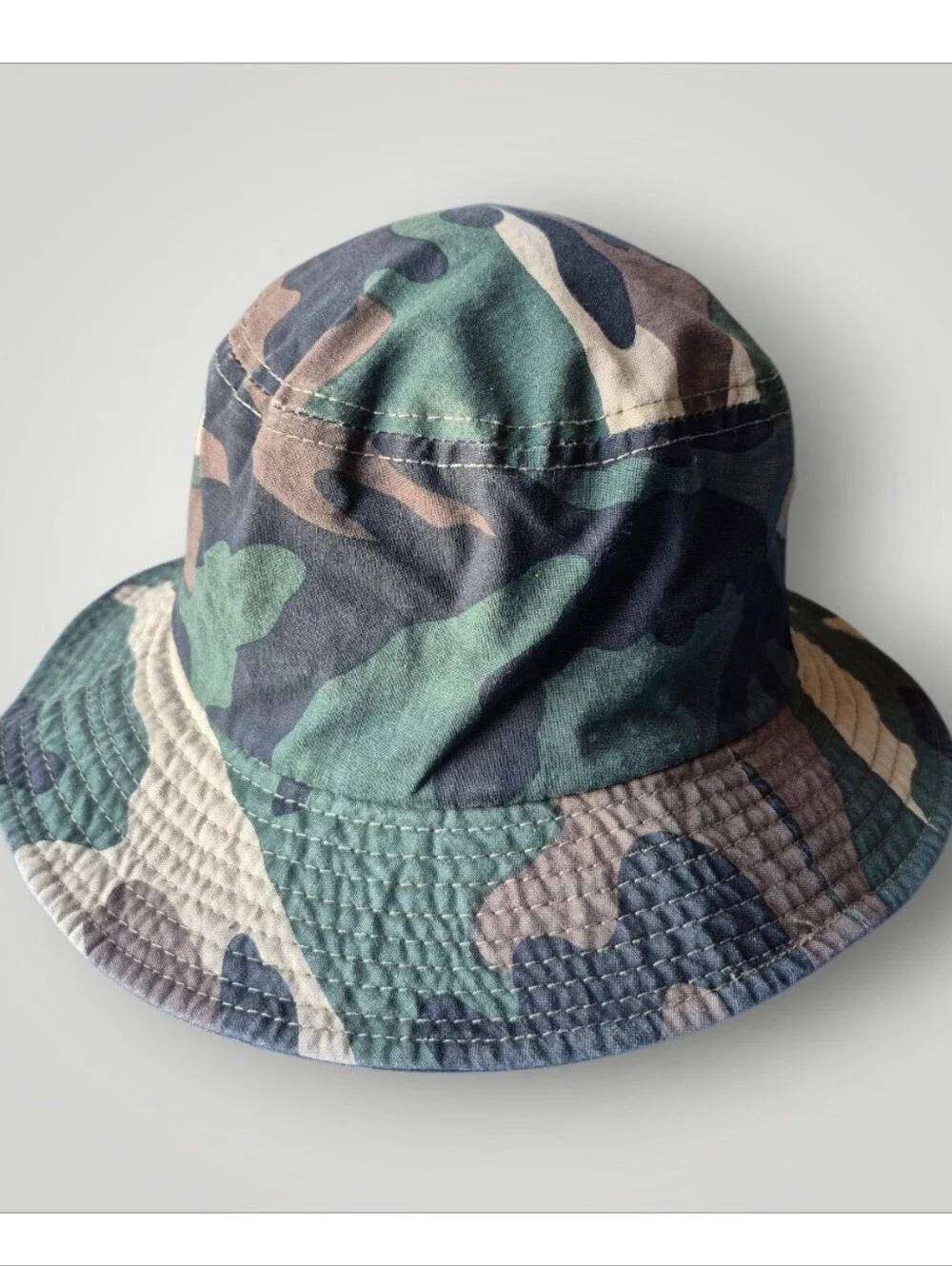 Northwest Kids Camo Bucket Hat - Green, Brown, Navy